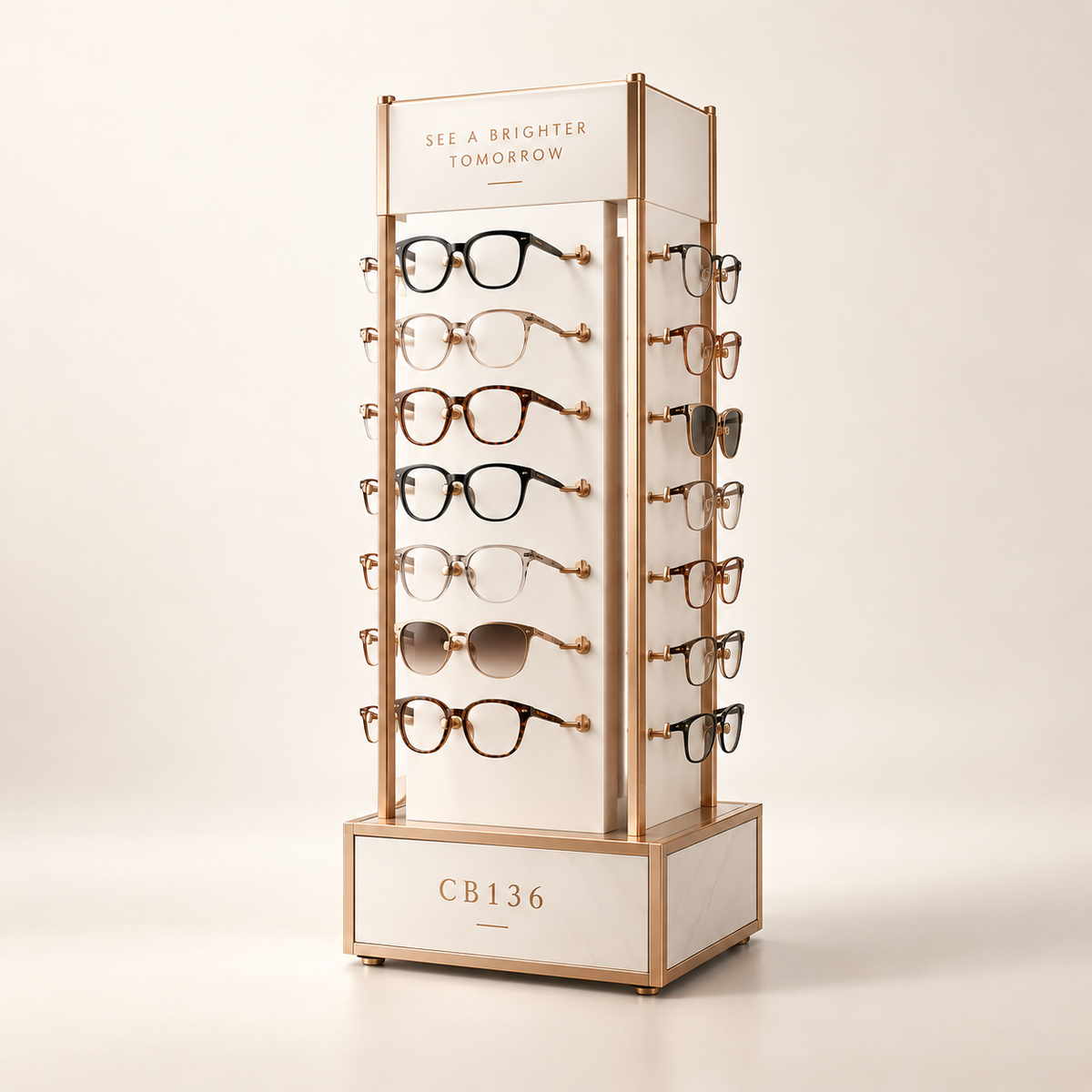 CB136 Eyewear and Accessories Floor Display - Case of 5
