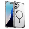 Compatible with iPhone 16 Plus 6.7 Corner Bumper Case w/Magnetic Ring Black(Premium Package)