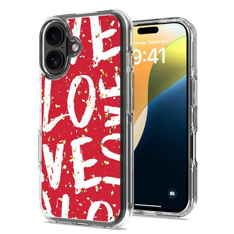 Compatible with iPhone 16 Plus 6.7 Premium Case w/ Picture Design #3(Premium Package)