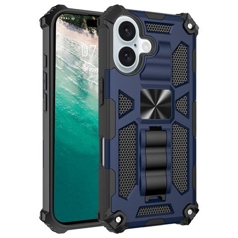 Compatible with iPhone 16 Plus 6.7 Magnetic W/ Kickstand Cases(Premium Package)