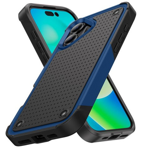 Compatible with iPhone 16 Plus 6.7 Premium New Bumper Case Blue