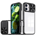 Compatible with iPhone 16 Plus 6.7 Premium Hybrid Case w/Camera Cover Black(Premium Package)