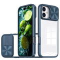 Compatible with iPhone 16 Plus 6.7 Premium Hybrid Case w/Camera Cover Blue(Premium Package)