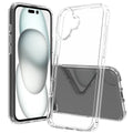 Compatible with iPhone 16 Plus 6.7 premium Acrylic Tpu case, Clear (Premium Package)