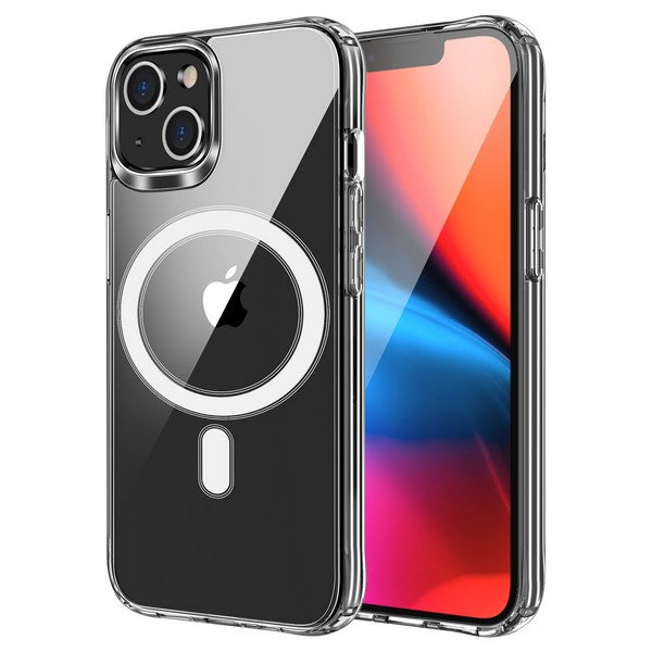 Compatible with iPhone 16 Plus 6.7 Hybrid Clear Case w/ Magnetic Ring(Premium Package)