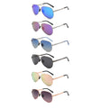 P6403Wholesale Classic Metal Aviator Sunglasses - 6 Colors Available